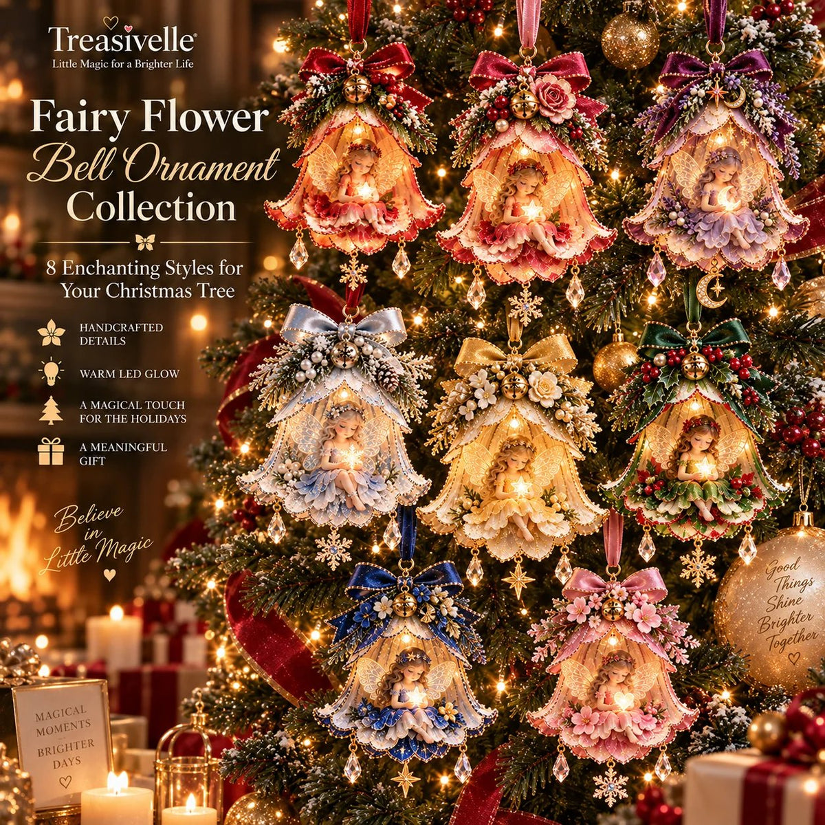 🧚‍♀️✨ Enchanted Fairy Bell Christmas Ornament™