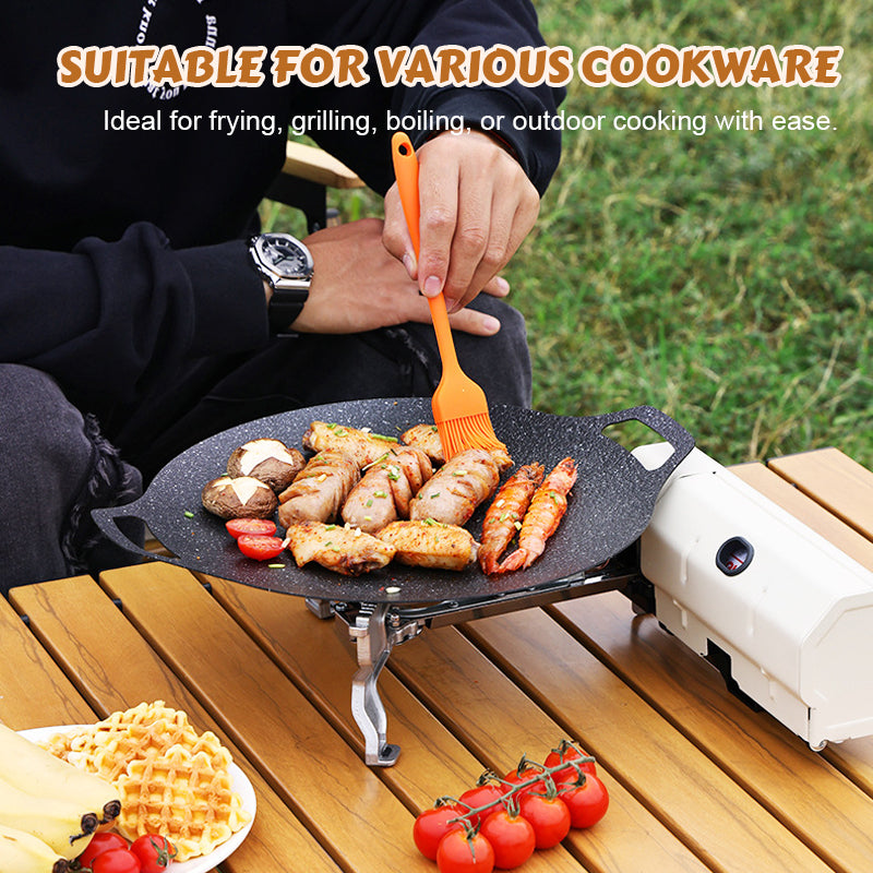 Portable folding gas stove