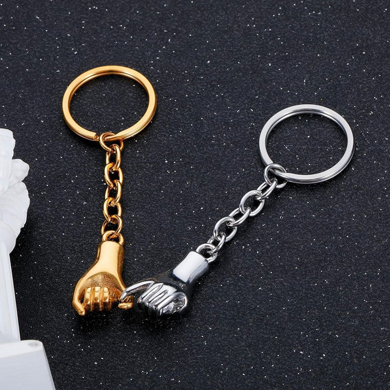 Pinky Promise Couple Keychain Set