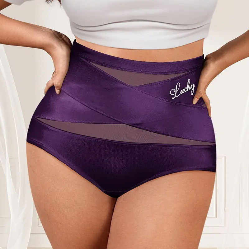 Large Size High Waist Tummy Control Briefs