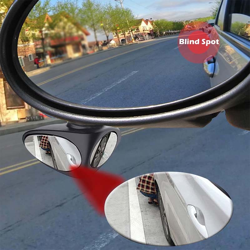 Dual-View Car Blind Spot Mirror