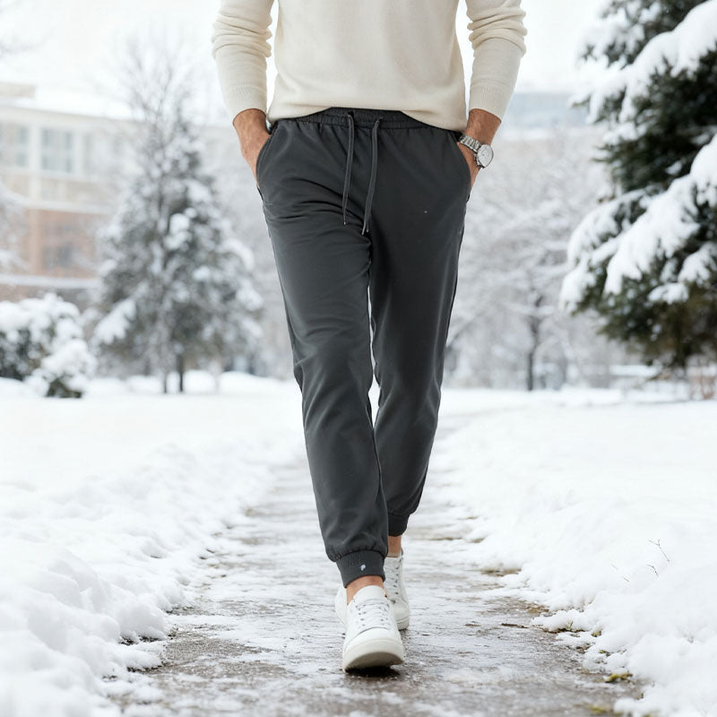 Ultimate Cold-Proof Knee-Guard Thermal Pants – Stay Warm in Extreme Winter