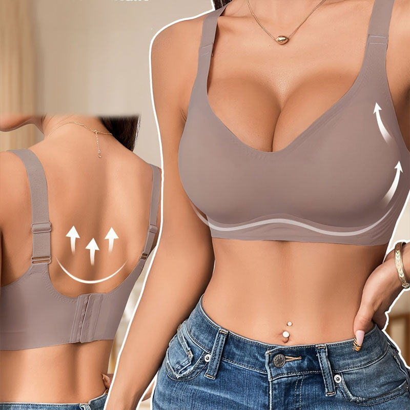 Seamless and Wire-Free Sports Bra in Large Size