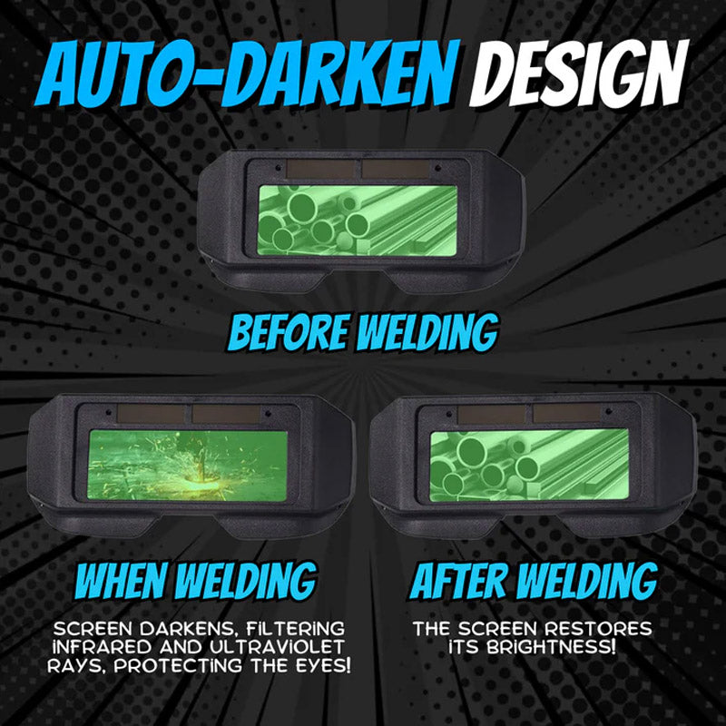 Solar Powered Auto-Darkening goggles