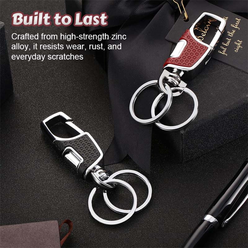 🔑 Premium Zinc Alloy Keychain