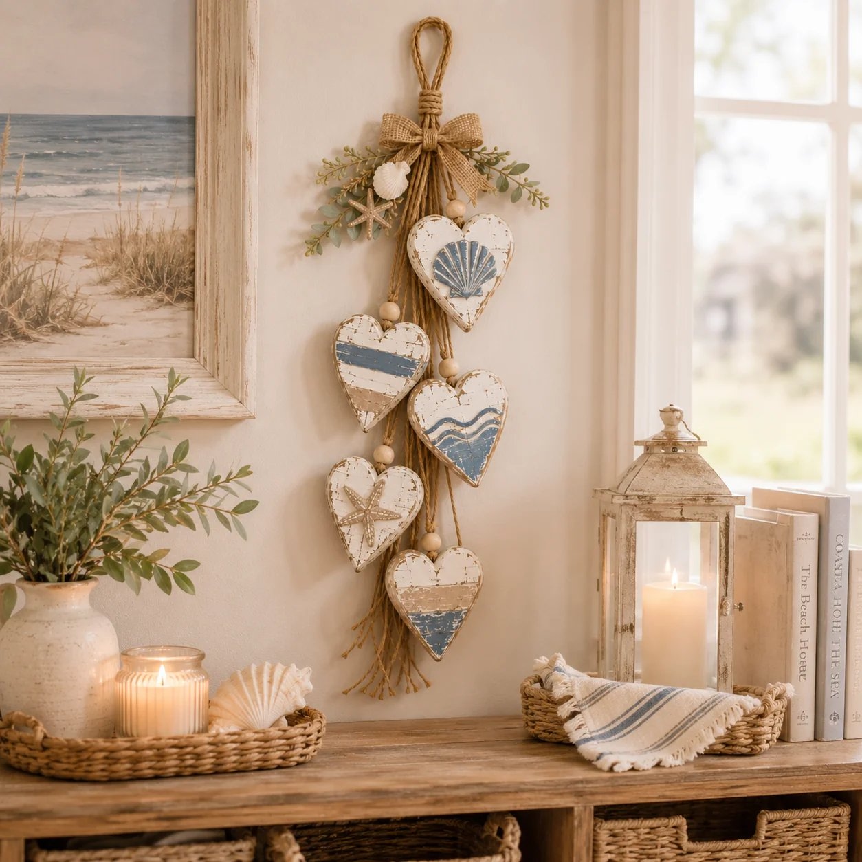 🍂🤎Wall decoration: Heart to hang up