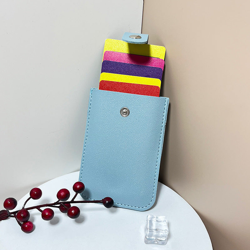 Pull-out card case made of PU leather – Compact, robust & organized Cards & bills 🧳