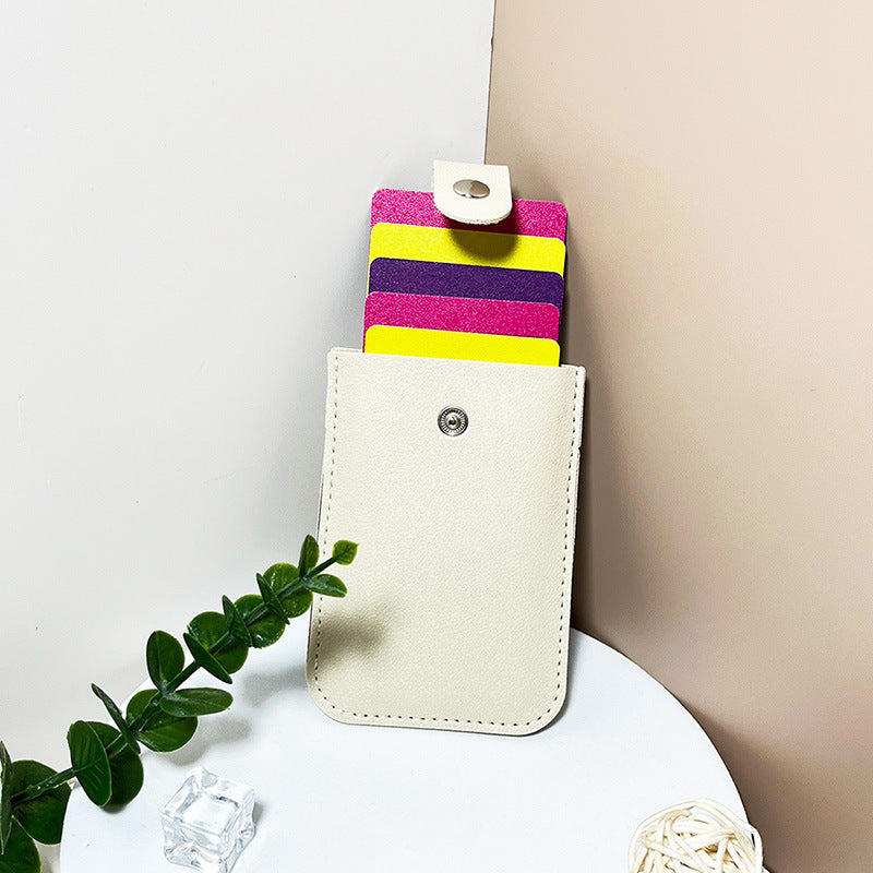 Pull-out card case made of PU leather – Compact, robust & organized Cards & bills 🧳