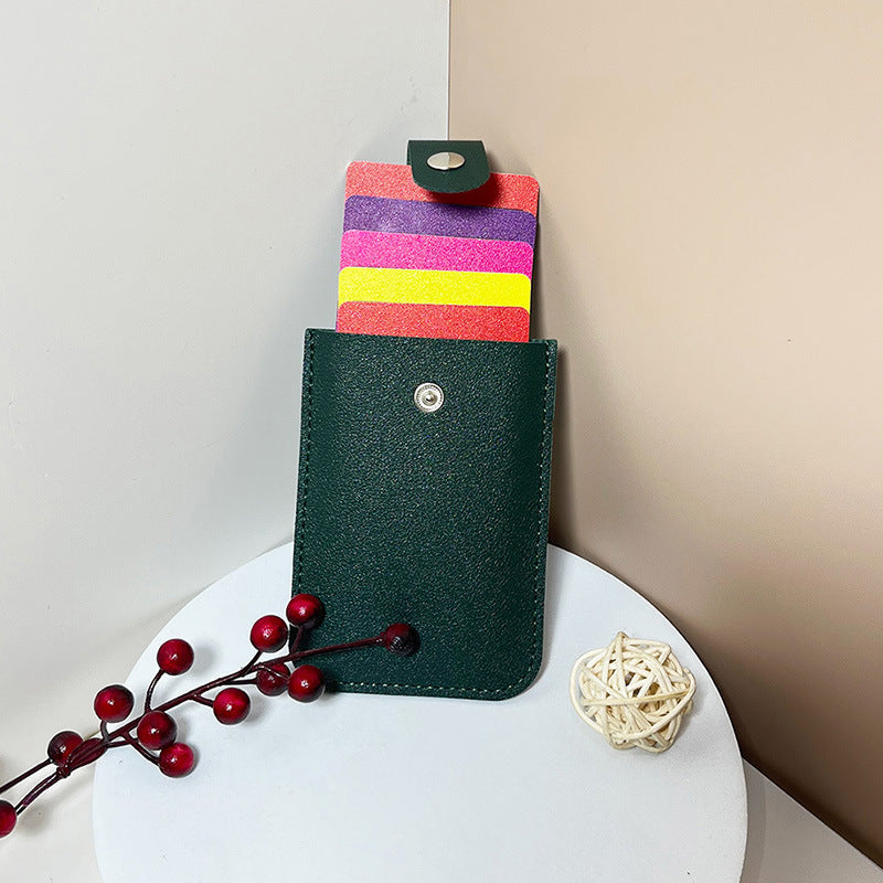 Pull-out card case made of PU leather – Compact, robust & organized Cards & bills 🧳