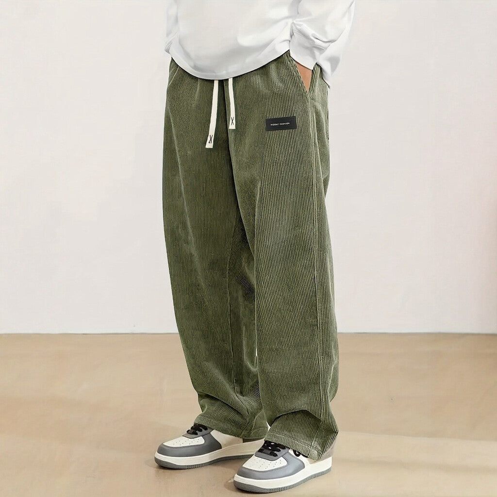 Men's Corduroy Casual Trousers