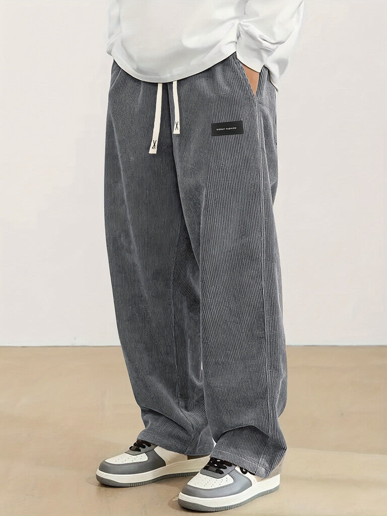 Men's Corduroy Casual Trousers