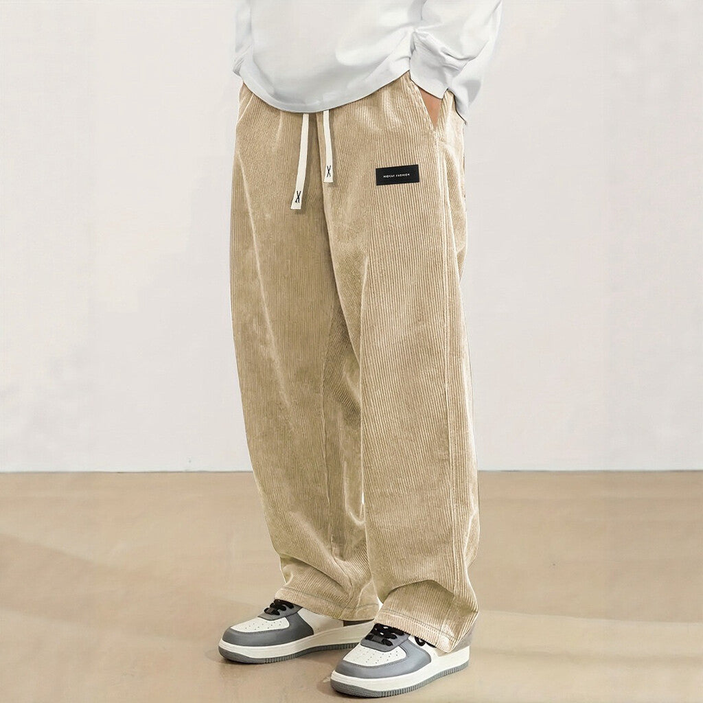 Men's Corduroy Casual Trousers