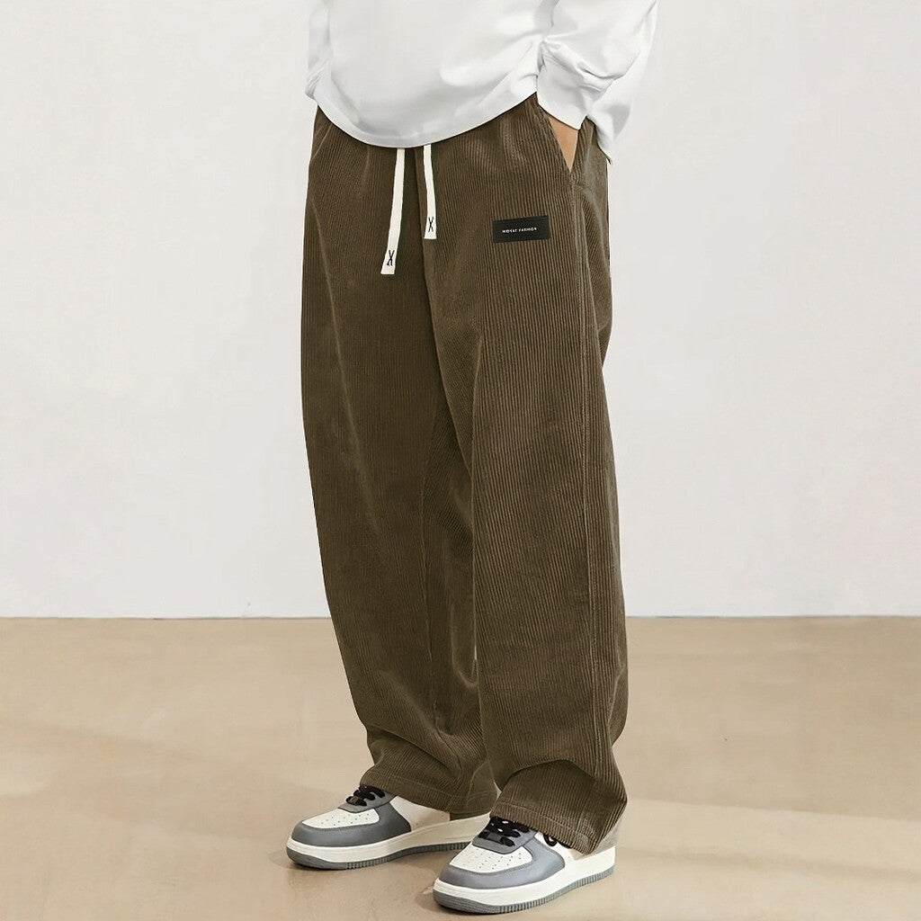 Men's Corduroy Casual Trousers