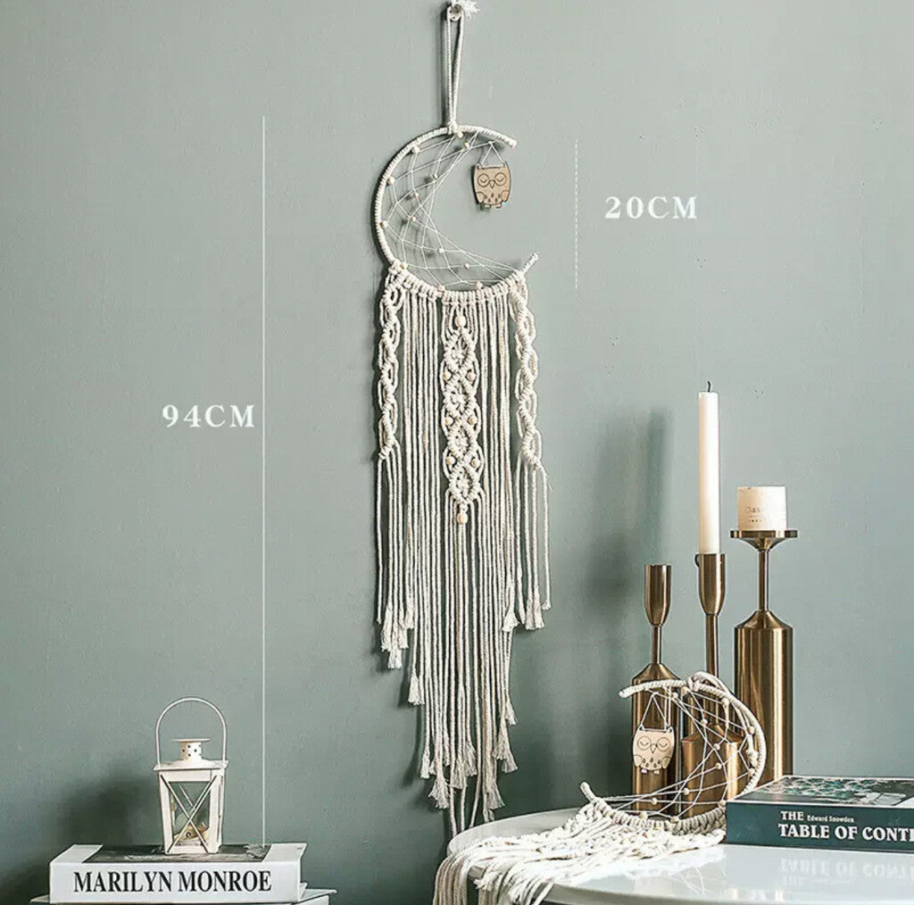 🌙Dreamy woven wall decoratio