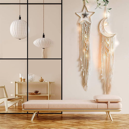 🌙Dreamy woven wall decoratio