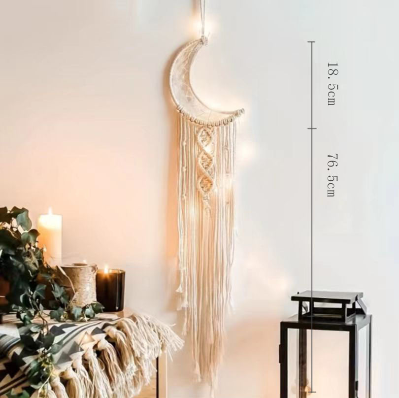 🌙Dreamy woven wall decoratio