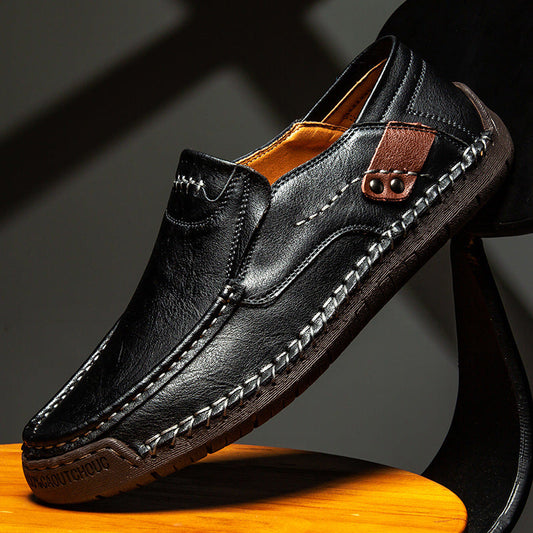 🔥Breathable Calfskin Leather🔥Classic, Comfortable Leather Shoes For Men👞