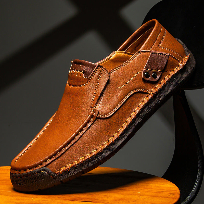 🔥Breathable Calfskin Leather🔥Classic, Comfortable Leather Shoes For Men👞
