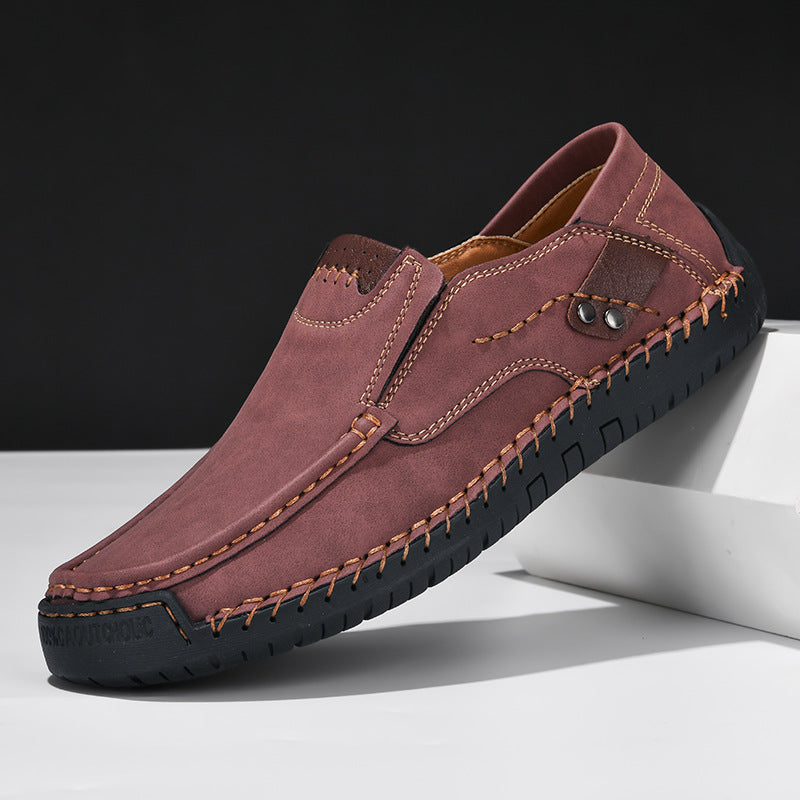 🔥Breathable Calfskin Leather🔥Classic, Comfortable Leather Shoes For Men👞