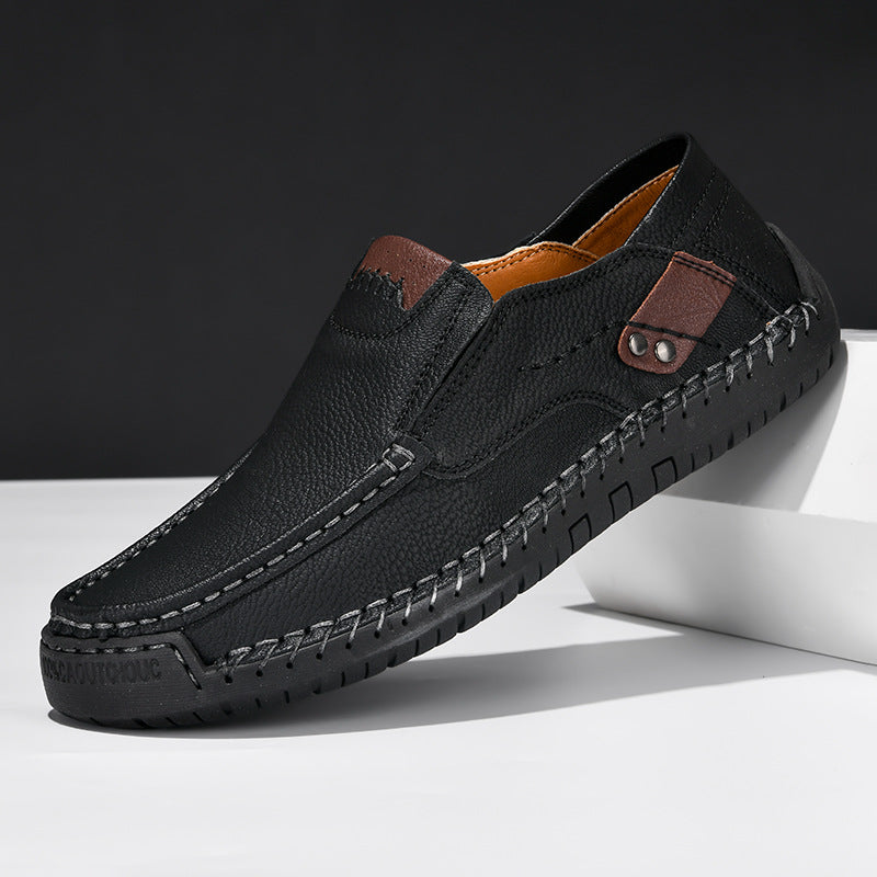 🔥Breathable Calfskin Leather🔥Classic, Comfortable Leather Shoes For Men👞