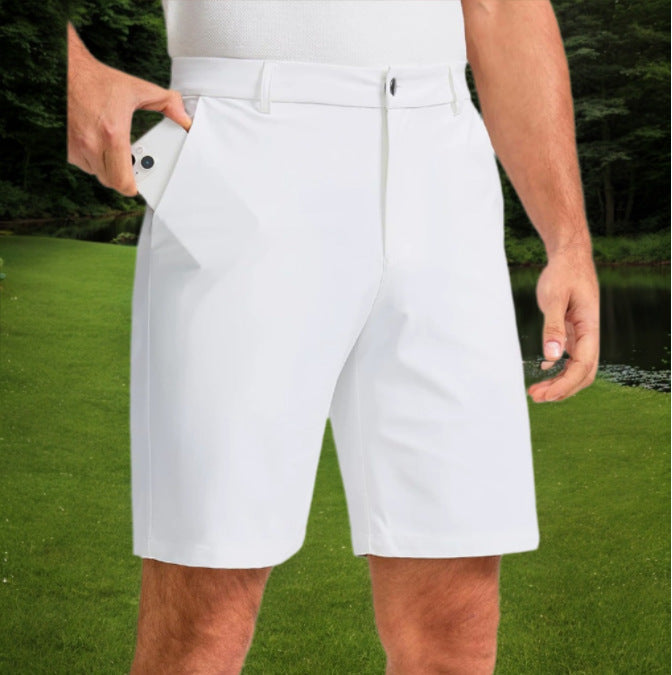 Quick-Dry Athletic Shorts for Men – 4-Way Stretch, Moisture-Wicking & Perfect for Gym, Golf or Daily Wear
