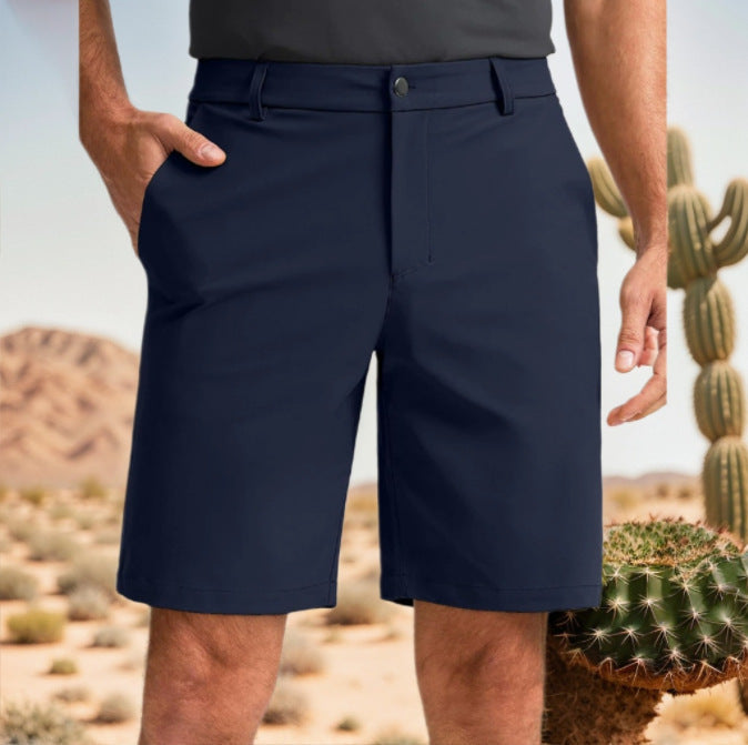 Quick-Dry Athletic Shorts for Men – 4-Way Stretch, Moisture-Wicking & Perfect for Gym, Golf or Daily Wear