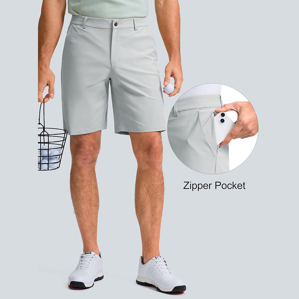 Quick-Dry Athletic Shorts for Men – 4-Way Stretch, Moisture-Wicking & Perfect for Gym, Golf or Daily Wear
