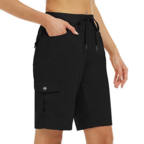 Women's Cargo Shorts – Quick-Drying with Practical Pockets – Comfortable & Functional for Leisure & Travel