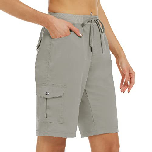 Women's Cargo Shorts – Quick-Drying with Practical Pockets – Comfortable & Functional for Leisure & Travel