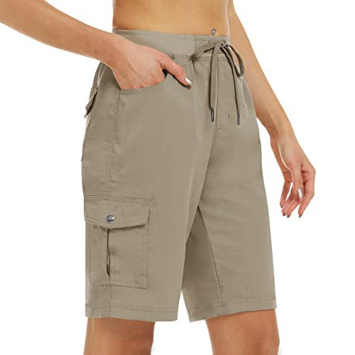 Women's Cargo Shorts – Quick-Drying with Practical Pockets – Comfortable & Functional for Leisure & Travel