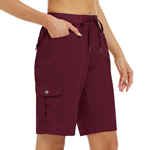 Women's Cargo Shorts – Quick-Drying with Practical Pockets – Comfortable & Functional for Leisure & Travel