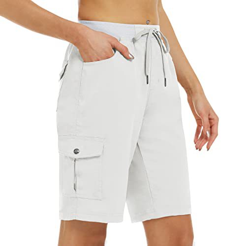 Women's Cargo Shorts – Quick-Drying with Practical Pockets – Comfortable & Functional for Leisure & Travel