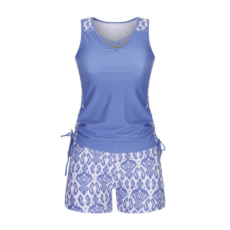 Two-Piece Bikini – High-Waisted with Bandeau Top – Perfect for the Beach 👙🏖️