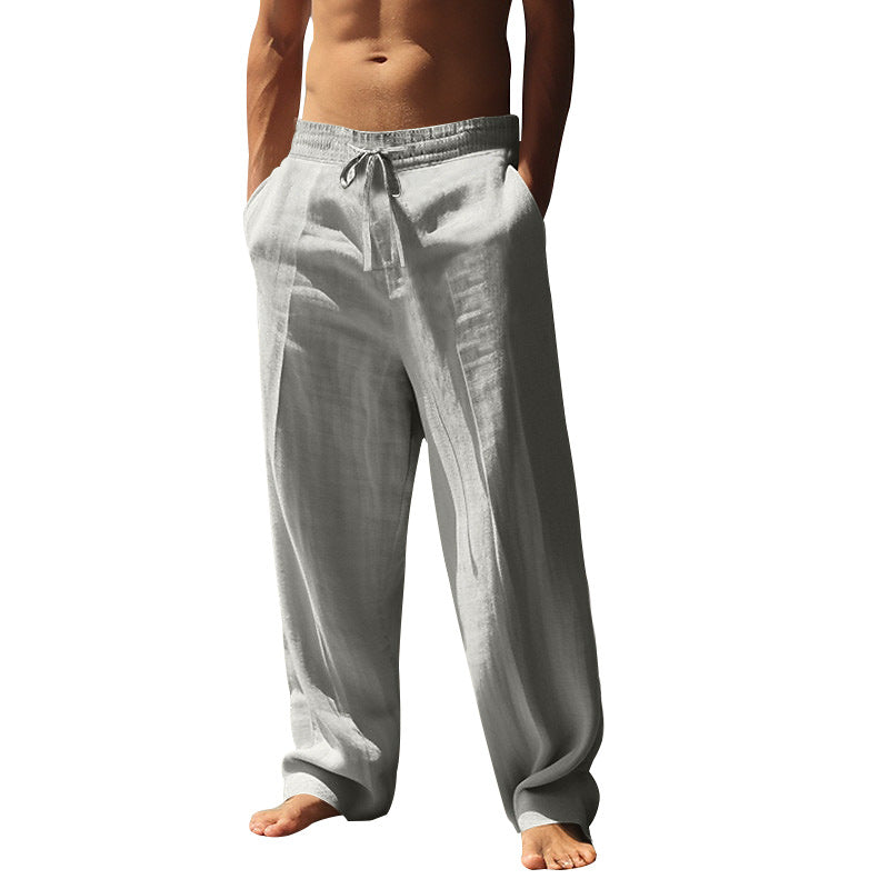 Men's Loose-Fit Straight-Leg Trousers – Comfortable, Breathable & Versatile – Ideal for Everyday Wear, Leisure & Work