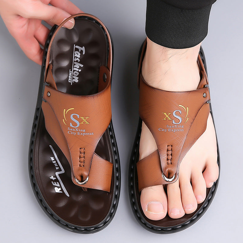 Men's Flip-Flops & Sandals – Non-slip, Comfortable, and Breathable – Ideal for the Beach, Leisure, & Summer – Perfect for Outdoors