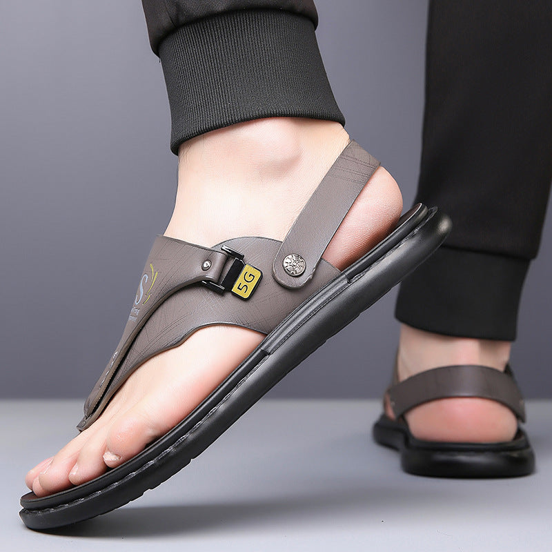 Men's Flip-Flops & Sandals – Non-slip, Comfortable, and Breathable – Ideal for the Beach, Leisure, & Summer – Perfect for Outdoors