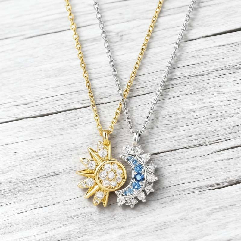 "Sun and Moon Shining Together" — New Stackable Open-Band Rings: A Unique, Diamond-Embellished Ring Set