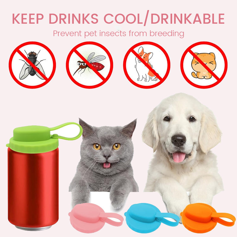 Silicone Soda Can Straw Lid
