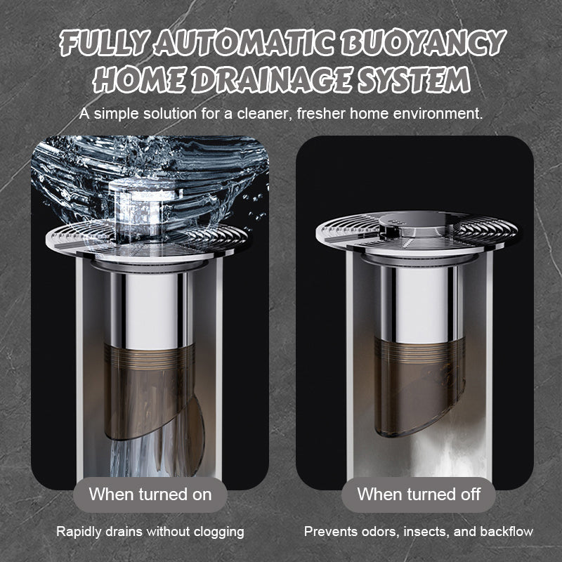 Fully Automatic Water-Buoyancy Floor Drain