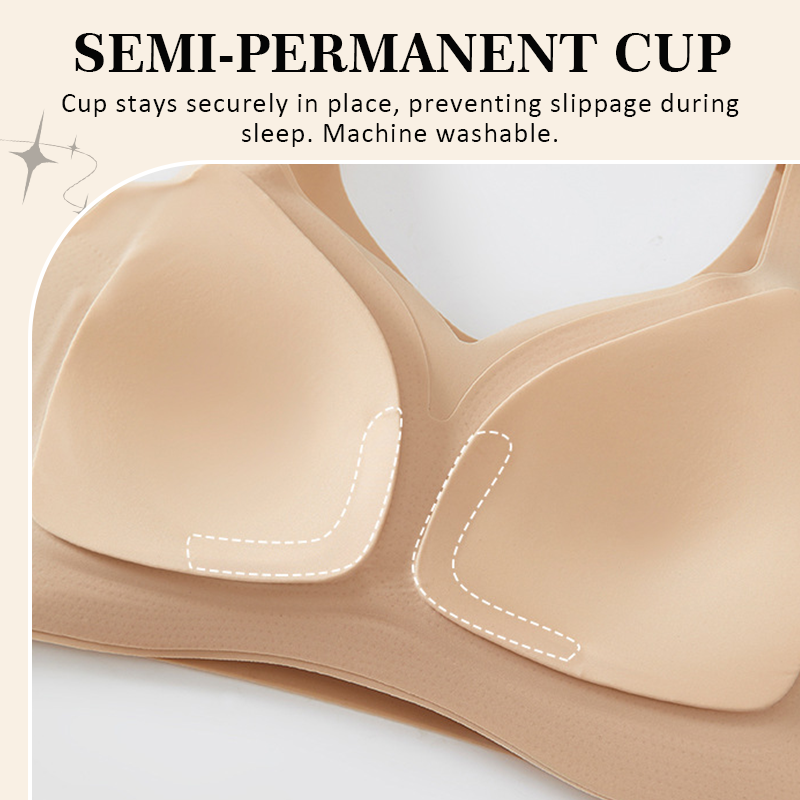 🌬️The Ice-Cloud Bralette: Seamless Jelly-Support Wireless Bra