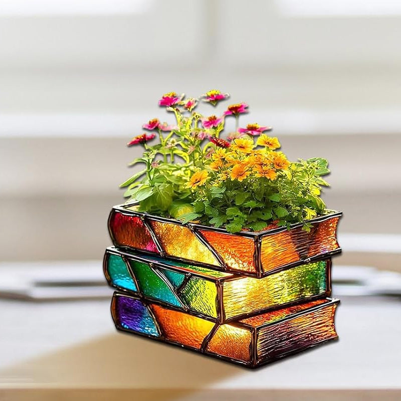 Stacked books Resin crafts Desk ornaments