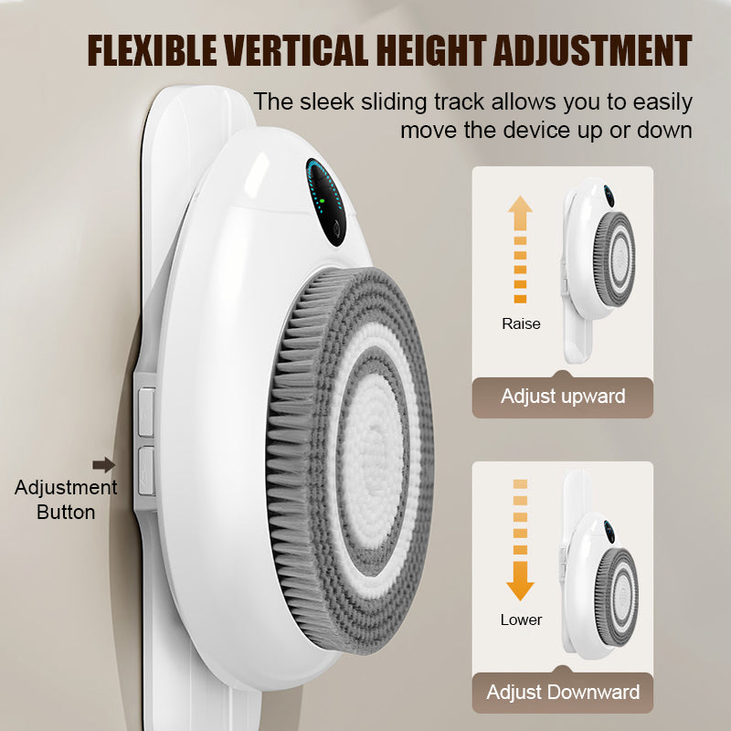Wall-Mounted Automatic Bath Brush – Smart Electric Body Scrubber 🚿✨