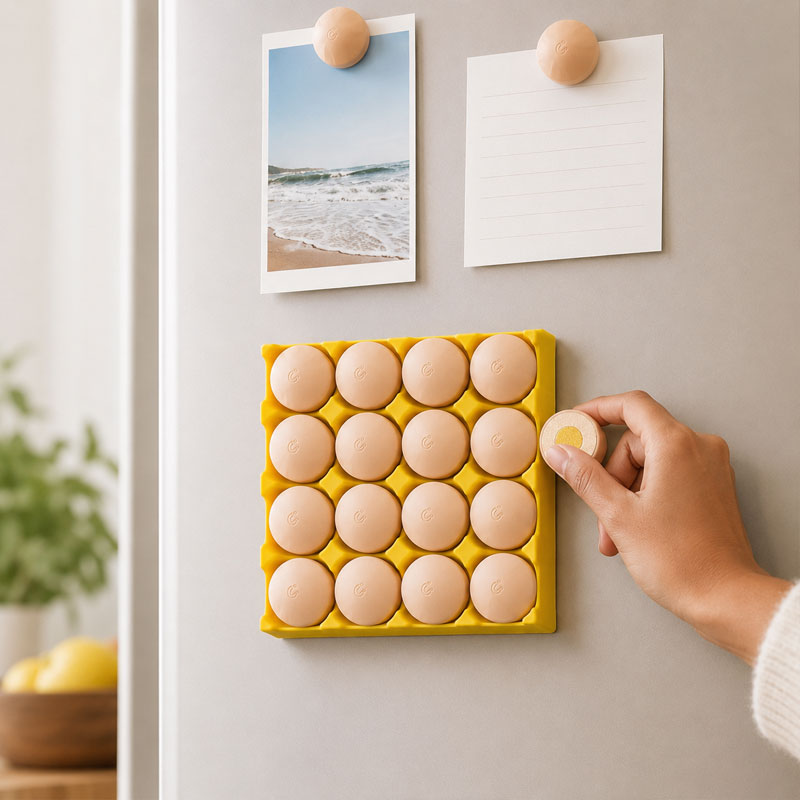 Egg Carton Refrigerator Magnet