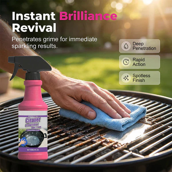 🌿Fast-Acting Heavy-Duty Grill Degreaser Spray