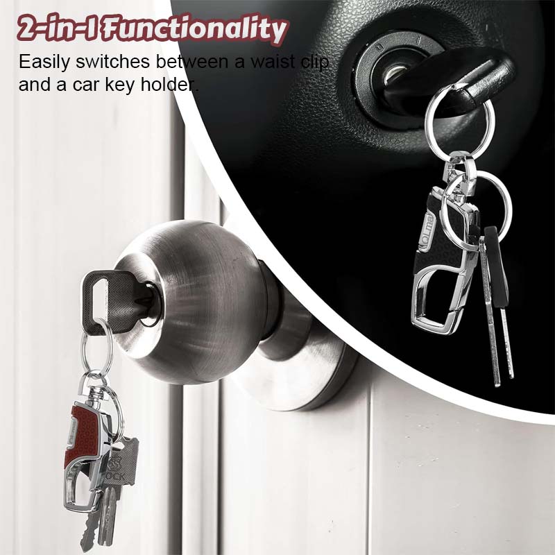 🔑 Premium Zinc Alloy Keychain