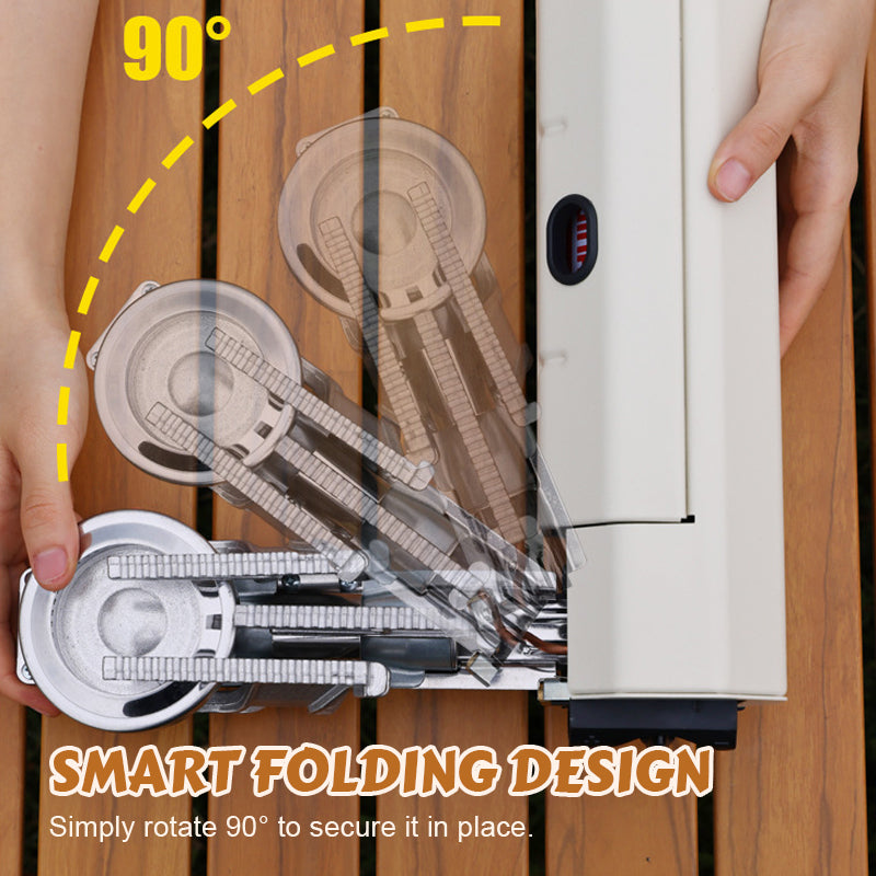Portable folding gas stove