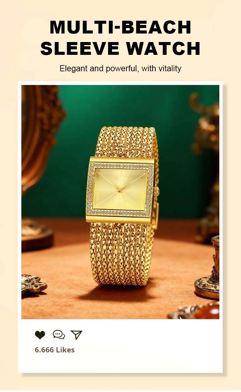 Ladies' Diamond-Set Quartz Watch