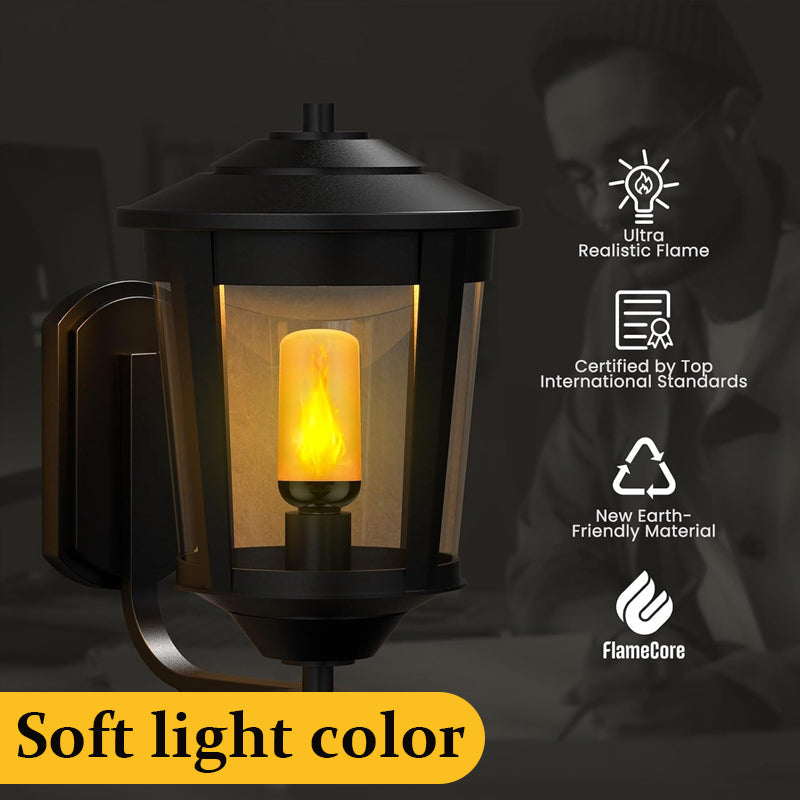 Dynamic flame bulb