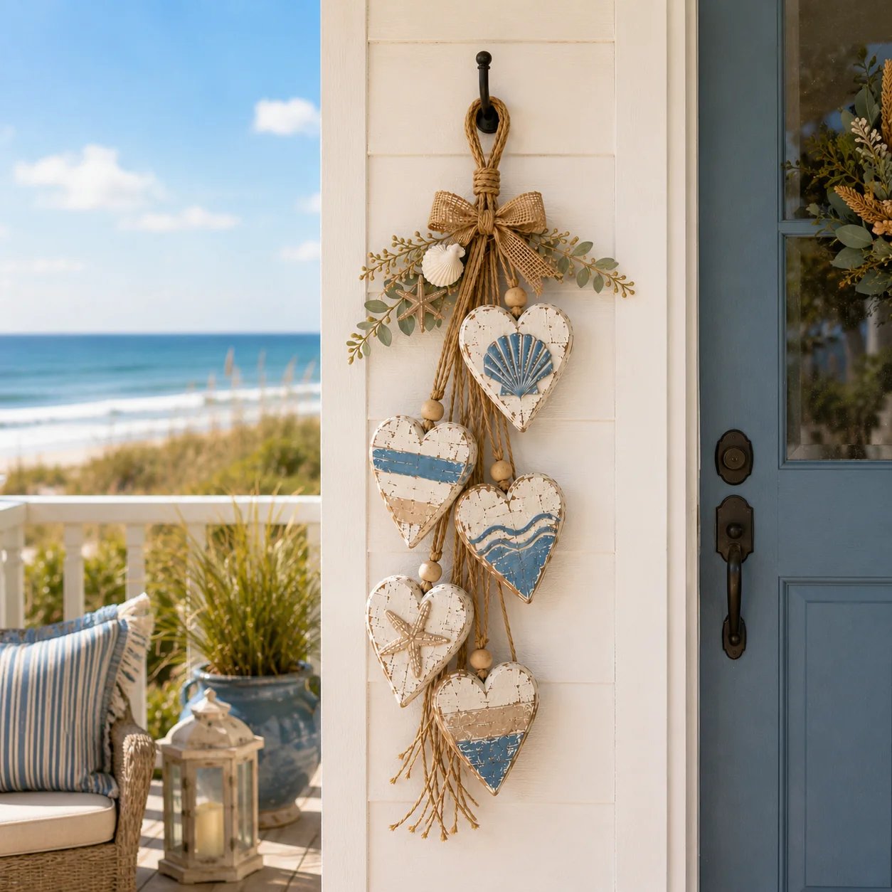 🍂🤎Wall decoration: Heart to hang up