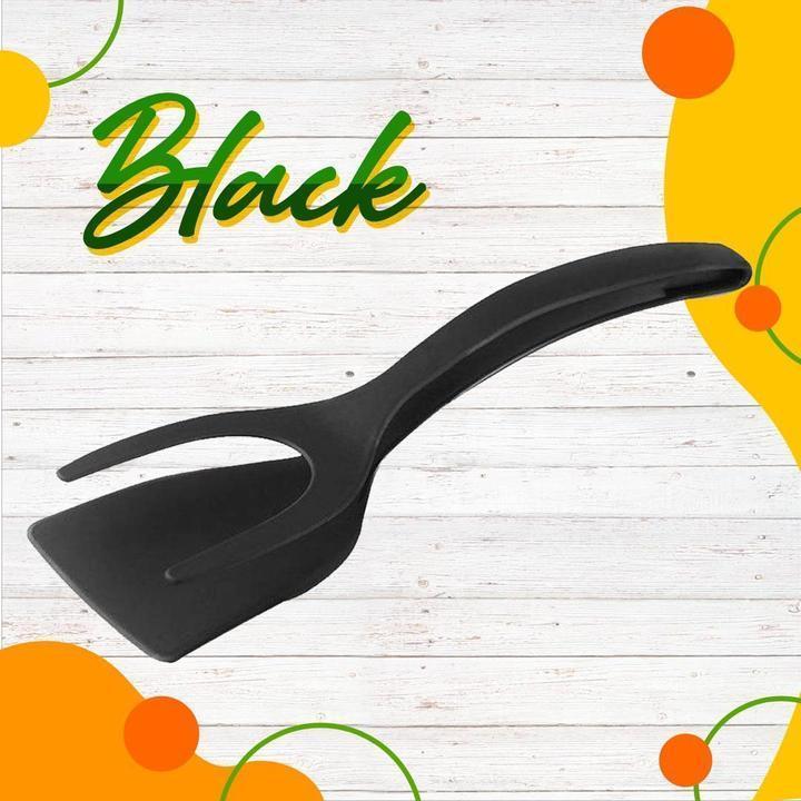 🥘 LIMITED-TIME 50% OFF! 🍳 2-in-1 Grip Flip Tongs with Silicone Tips – Non-Scratch, Non-Stick, Heat-Resistant ✨